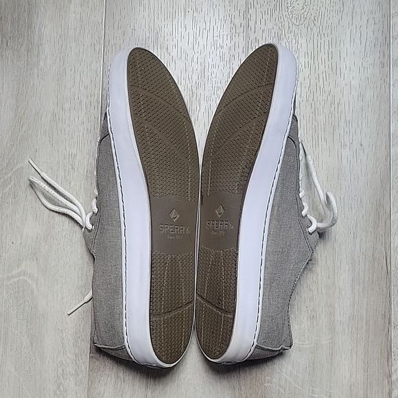 Sperry Men's Cutter LTT Chambray Olive Sneaker - Picture 2 of 4